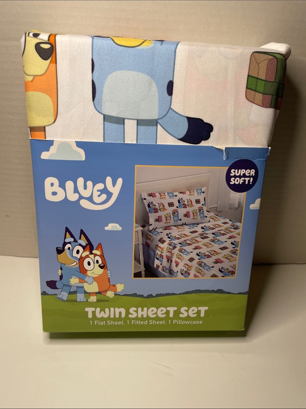 Jay Franco Bluey Twin Sheet Set NWT